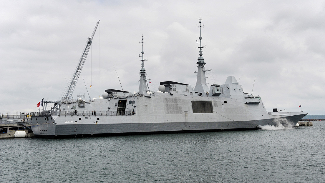 La Flota del Norte rusa vigila las acciones de una fragata de la Marina francesa en las aguas del mar de Barents