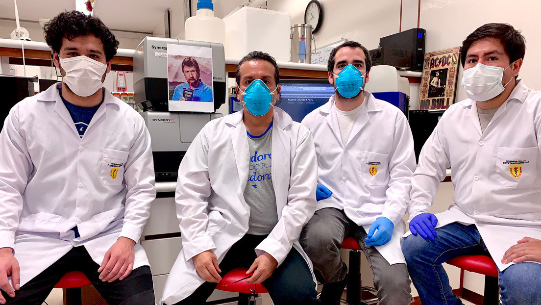 Científicos peruanos desarrollan una prueba rápida de covid-19 similar a un test de embarazo