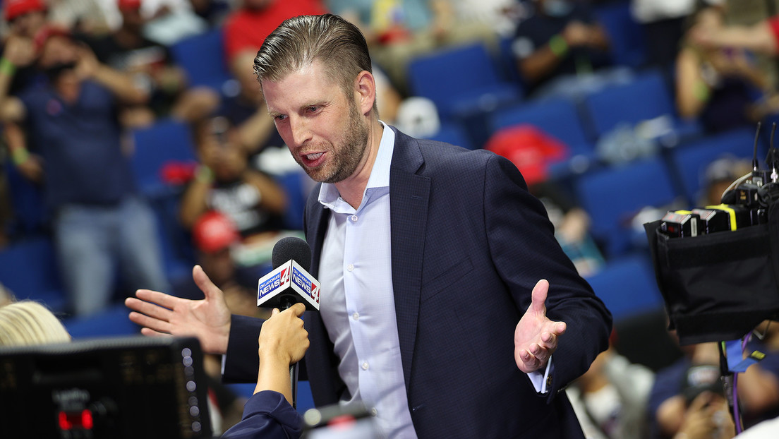 Hijo de Trump carga contra "los animales" que "toman ciudades y queman iglesias" durante las protestas en EE.UU.