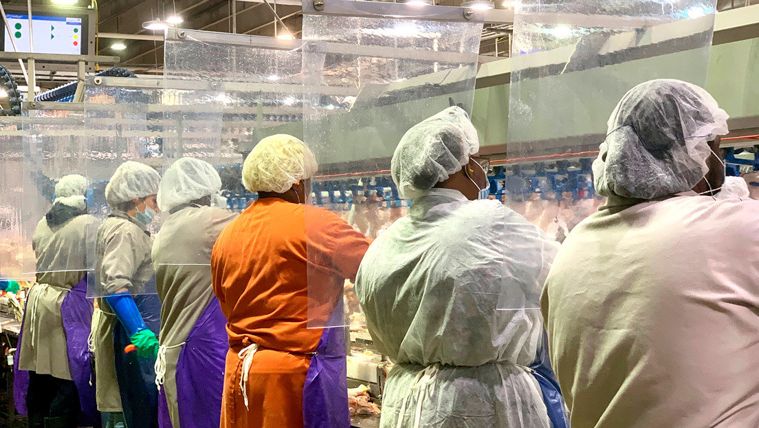 China suspende las importaciones de carne aviar de una procesadora de EE.UU. que tuvo un foco de coronavirus