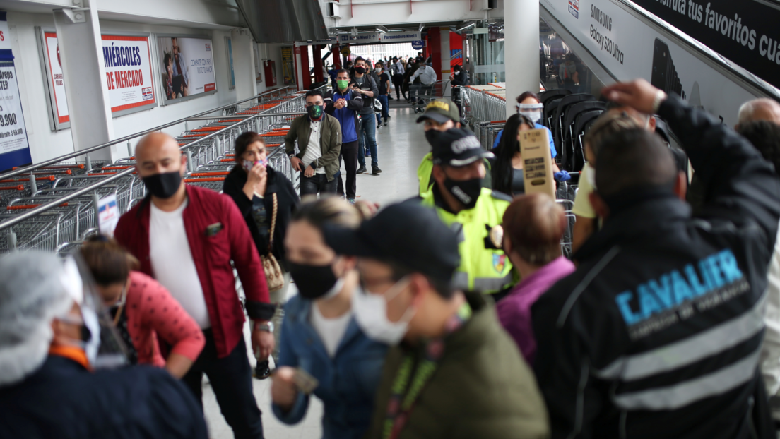 Colombia registra 94 muertes por coronavirus y otros 2.389 contagios en un día