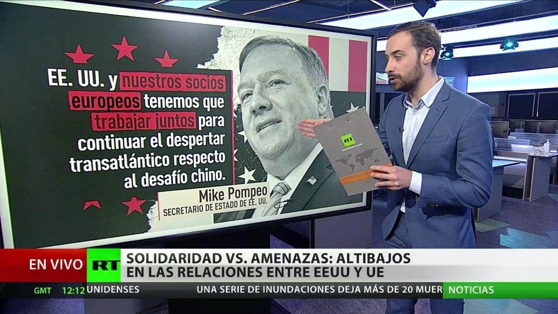 Analista: "La pandemia del covid-19 demostró que la alianza entre EE.UU. y la UE no vale nada"