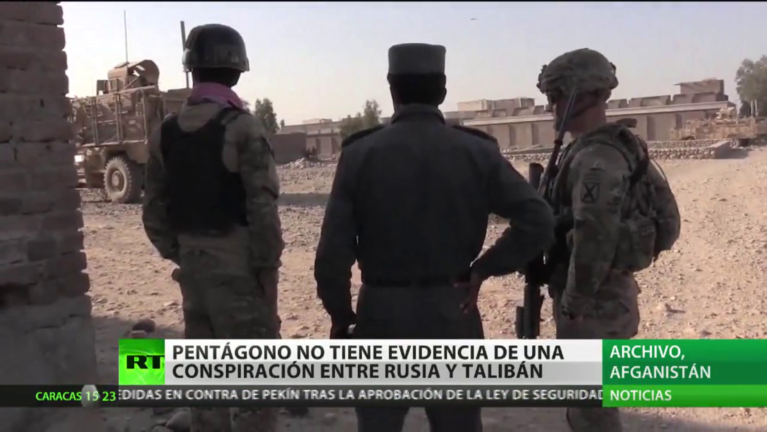 El Pentágono no tiene evidencia de una conspiración entre Rusia y los talibanes