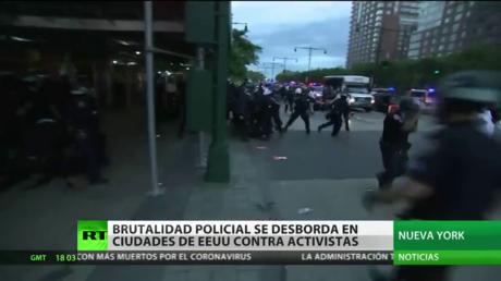 La brutalidad policial se desborda en varias ciudades de EE.UU. contra los manifestantes