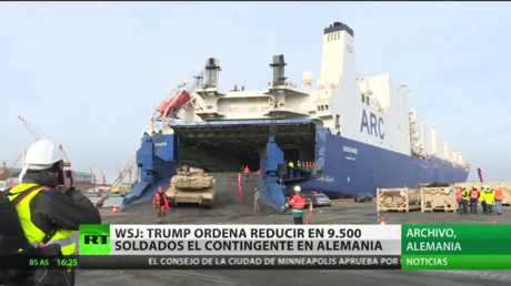 Wall Street Journal: Trump ordena reducir en 9.500 soldados el contingente en Alemania