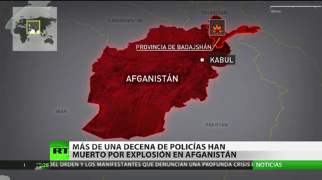 Más de una decena de policías fallecen por una explosión en Afganistán