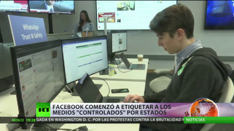 Facebook comienza a etiquetar medios financiados por los Gobiernos