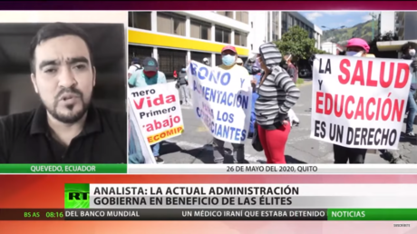 La Asamblea de Ecuador aprueba recortes salariales en medio de la pandemia