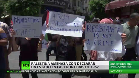 Palestina amenaza con declarar un estado con las fronteras de 1967
