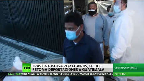 EE.UU. retoma las deportaciones a Guatemala tras la pausa por el covid-19