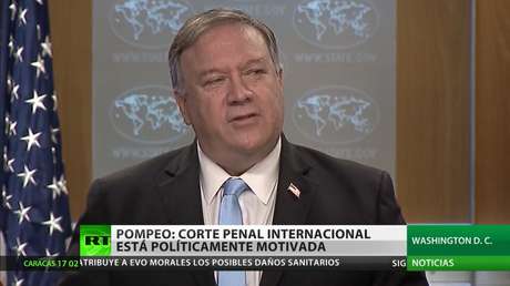 Trump autoriza sancionar a miembros de la Corte Penal Internacional que procesen a militares de EE.UU.