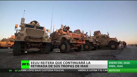 EE.UU. reitera que continuará la retirada de sus tropas en Irak