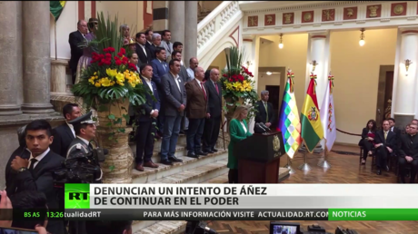 Dos partidos bolivianos denuncian el intento de Áñez de continuar en el poder