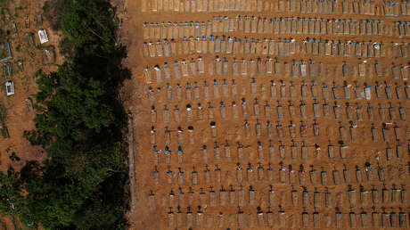 Brasil registra otras 627 muertes por coronavirus y el número total de contagios se eleva a 888.271