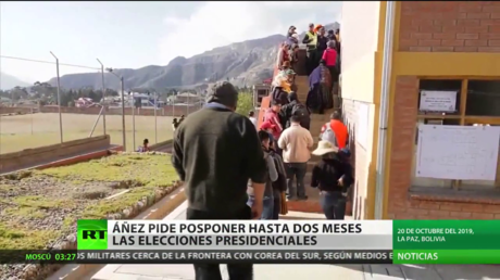 Áñez pide posponer por dos meses las elecciones presidenciales en Bolivia