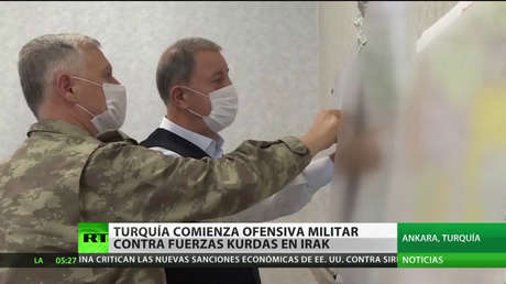 Turquía inicia una operación militar contra fuerzas kurdas en el norte de Irak