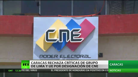 Venezuela rechaza las críticas del Grupo de Lima por la designación del nuevo consejo del CNE