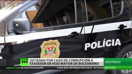 Detienen por corrupción a un exasesor del hijo mayor de Bolsonaro