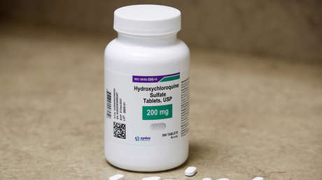 EE.UU. detiene los ensayos clínicos con hidroxicloroquina como tratamiento contra el coronavirus