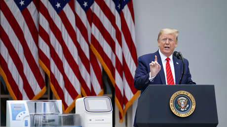 Trump sobre el aumento de los infectados de coronavirus: "¡Con menos pruebas mostraríamos menos casos!"
