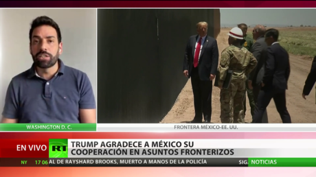 Trump habla de la reducción de la migración ilegal proveniente de América Central