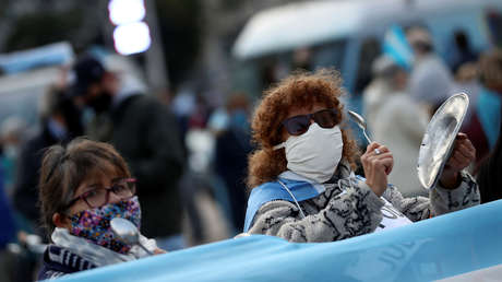 Argentina reporta un nuevo récord diario de muertes y contagios por coronavirus, con 38 fallecidos y 2.635 casos en 24 horas
