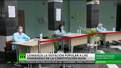 Comienza la votación popular a las enmiendas de la Constitución rusa