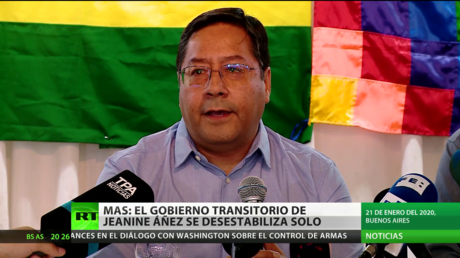 MAS: El Gobierno transitorio de Jeanine Áñez en Bolivia se desestabiliza solo