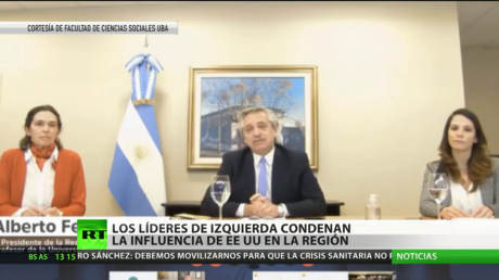 Los líderes de izquierda condenan la influencia de EE.UU. en América Latina