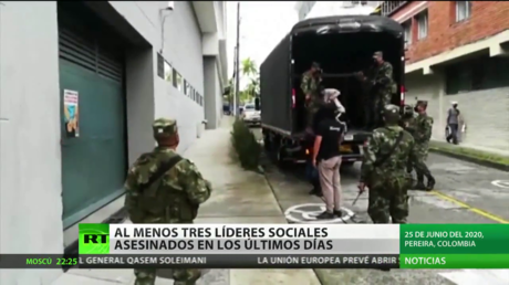 Continúan los asesinatos de líderes sociales en Colombia