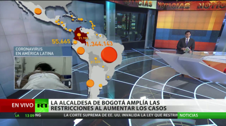 Últimas informaciones sobre el impacto del coronavirus en América Latina