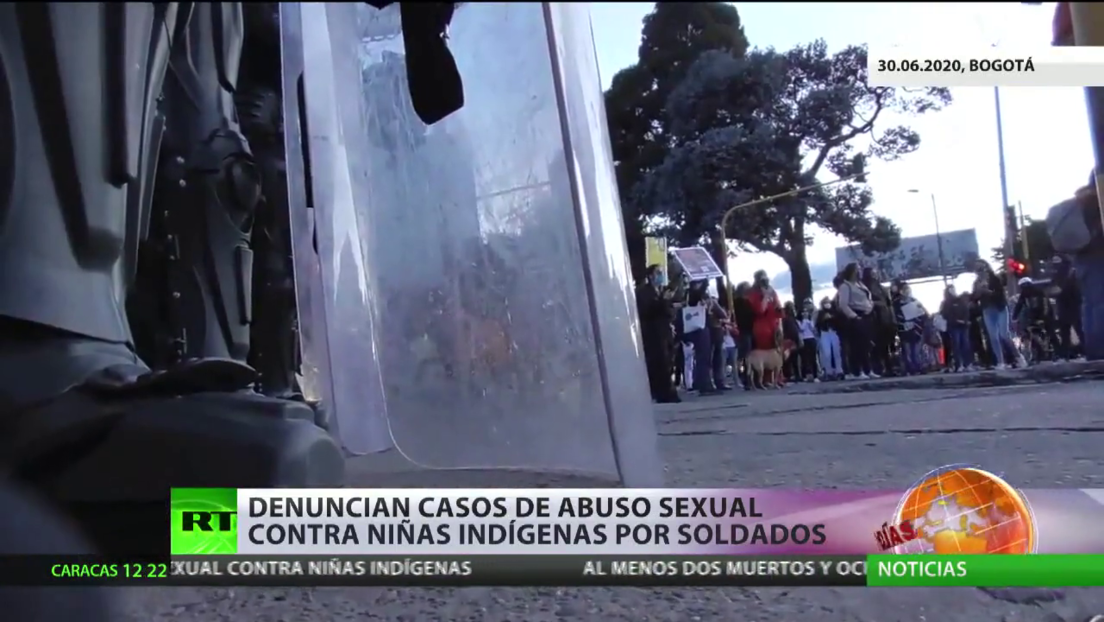 Denuncian casos de abuso sexual contra niñas indígenas por soldados de Colombia