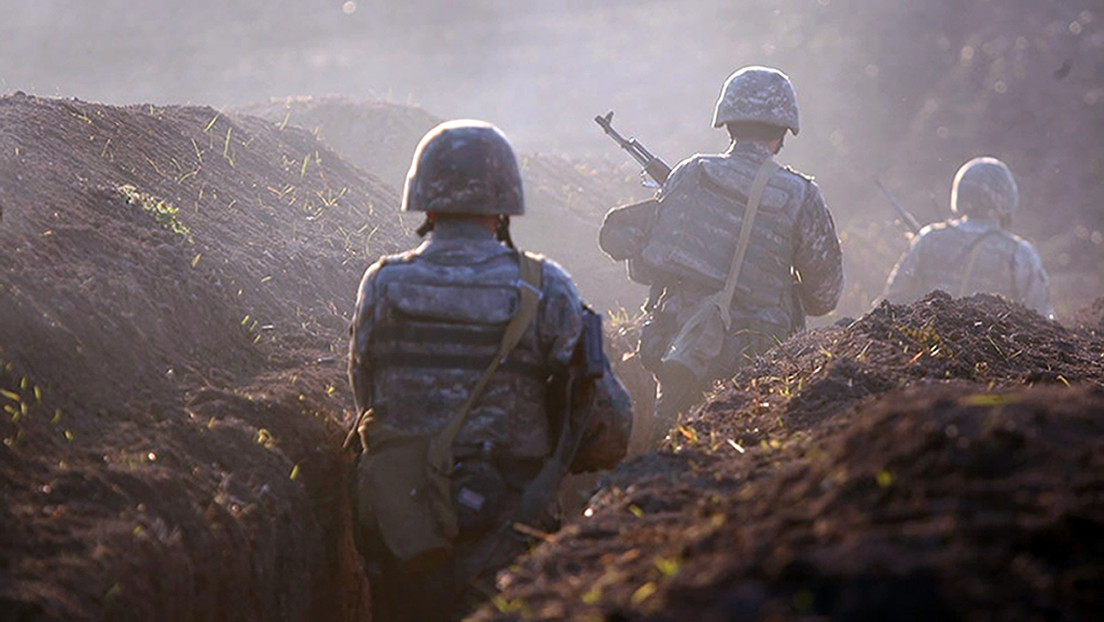 VIDEO: Armenia asegura haber derribado un dron azerbaiyano mientras continúan los enfrentamientos fronterizos