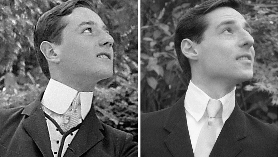 Un hombre queda "boquiabierto" tras hallar a su 'gemelo perdido' en una foto de hace 115 años (FOTO)