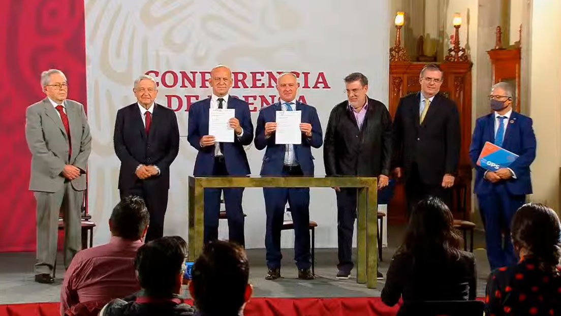 Gobierno de México firma acuerdo con la ONU para licitar medicamentos, vacunas y equipo médico en el extranjero