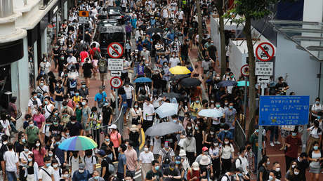 VIDEO: La Policía de Hong Kong utiliza cañones de agua para dispersar las protestas contra la nueva ley de seguridad