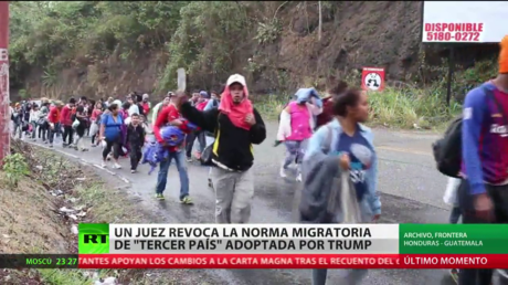 Un juez revoca la norma migratoria de "tercer país" adoptada por Trump
