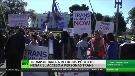 Trump permitiría a refugios públicos negar el acceso a personas transgénero