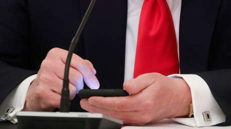 Twitter elimina una foto compartida por Trump por violación de derechos de autor