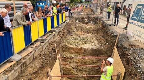 FOTOS: Hallan un sistema de túneles de la I Guerra Mundial, donde probablemente están enterrados docenas de soldados