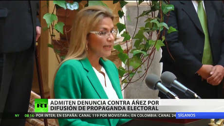 Bolivia: Aceptan una denuncia contra Áñez por difusión de propaganda electoral