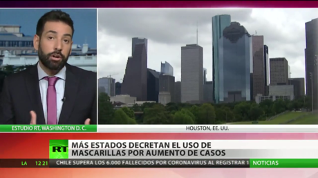 EE.UU. registra una cifra récord de contagios diarios de coronavirus