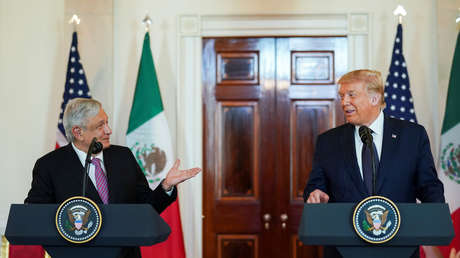 López Obrador a Trump: "Usted no ha pretendido tratarnos como colonia, se ha comportado con gentileza y respeto"