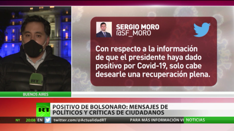 El positivo de Bolsonaro: Reacciones de políticos y críticas de ciudadanos
