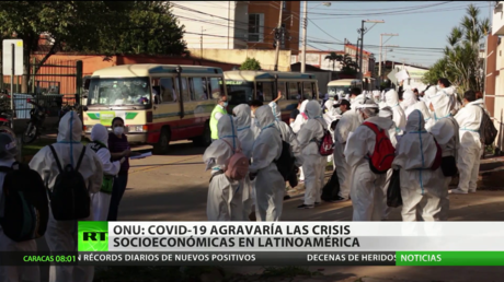 ONU: El covid-19 puede agravar la crisis socioeconómica en América Latina