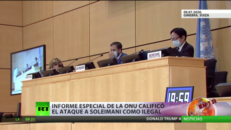 Informe especial de la ONU califica el ataque de EE.UU. a general Soleimaní como ilegal