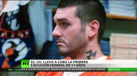 El estado de Indiana prepara la primera ejecución federal en 17 años en EE.UU.