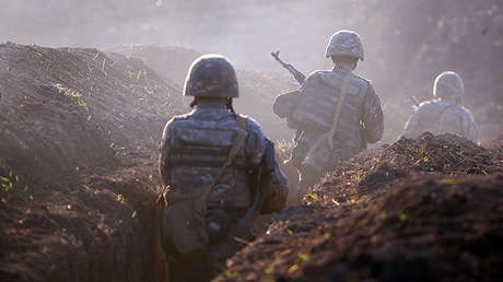 VIDEO: Armenia asegura haber derribado un dron azerbaiyano mientras continúan los enfrentamientos fronterizos