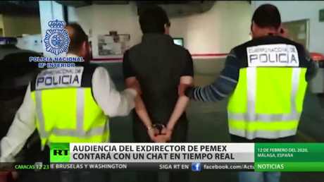 Audiencia del exdirector PEMEX contará con un 'chat' en tiempo real