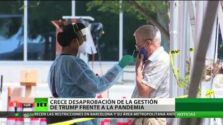 EE.UU. alcanza su mayor cifra de contagios diarios con más de 77.000